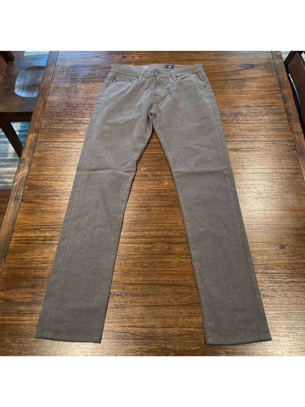 AG Tellis Modern Slim Pant 32x33.5 Dark Ridge Gray Soft Stretch Office Workwear